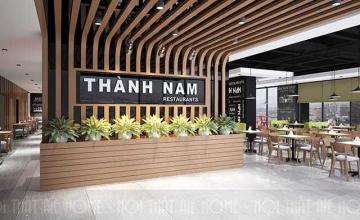 Thiết kế nội thất nhà hàng Thành Nam - Dương Nội 