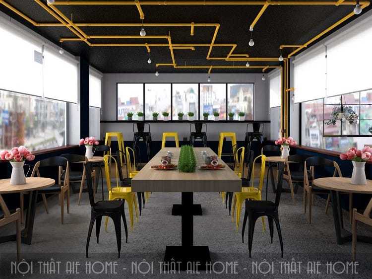 Những mẫu thiết kế quán cafe đẹp níu chân khách hàng
