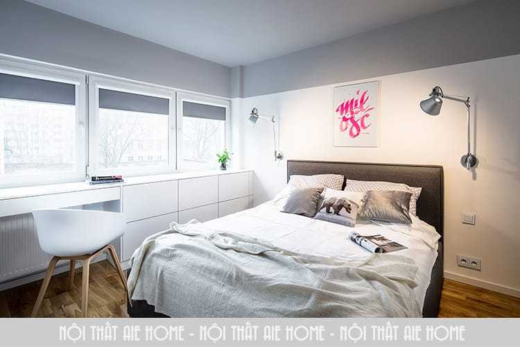 Thiết kế nội thất căn hộ chung cư nhỏ 40m2 đẹp “vạn người mê”