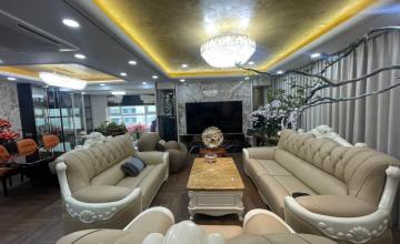 Thi công nội thất phòng khách tân cổ sang trọng tại Hà Nội - Nội Thất Xây Dựng AZ