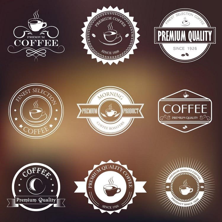 Thiết kế logo quán cafe theo phong cách vintage