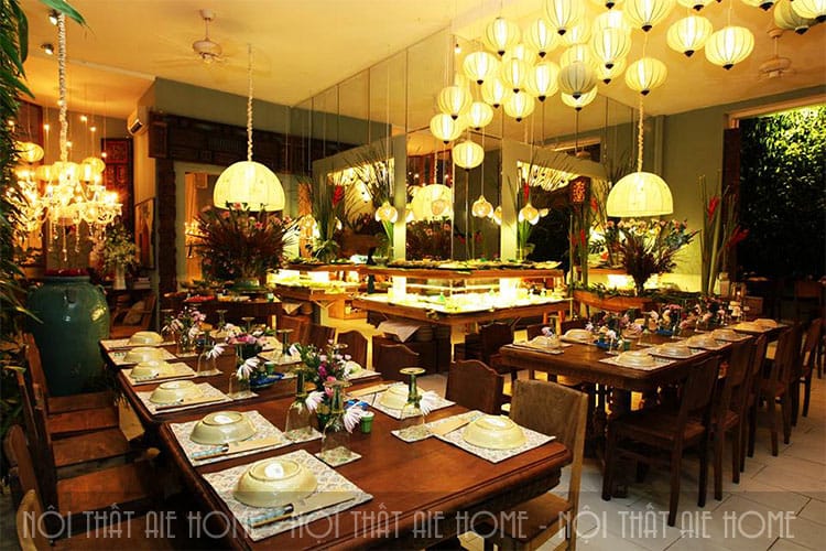 Mẫu thiết kế nhà hàng đẹp