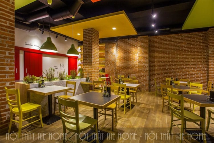 Thiết kế nội thất nhà hàng ăn nhanh