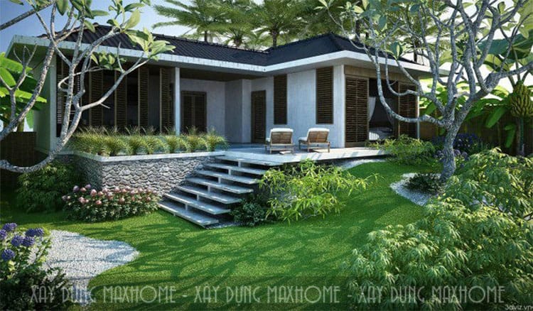 Thiết kế biệt thự nhà vườn - Bí quyết cho cuộc sống xanh đáng mơ ước 