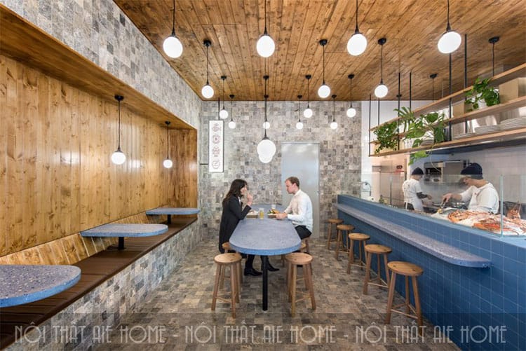 Bố trí không gian một cách linh hoạt trong thiết kế nhà hàng nhỏ
