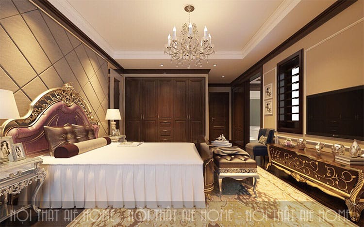 Thiết kế nội thất biệt thự - Hạng mục phòng ngủ