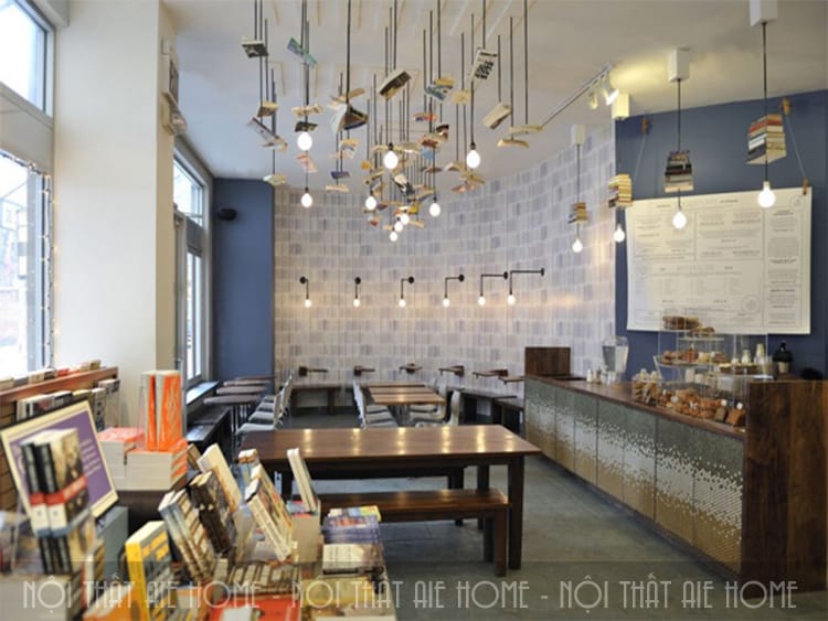 Thiết kế quán cà phê theo phong cách độc đáo