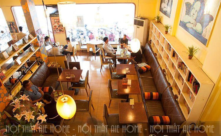 Nội thất quán café phụ thuộc vào không gian, mục đích kinh doanh