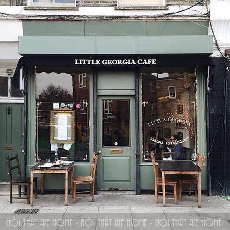 Thiết kế quán cà phê nhỏ kiểu này rất được ưa chuộng tại nước ngoài