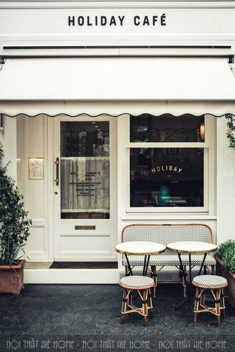 Thiết kế quán cafe đẹp theo phong cách vintage