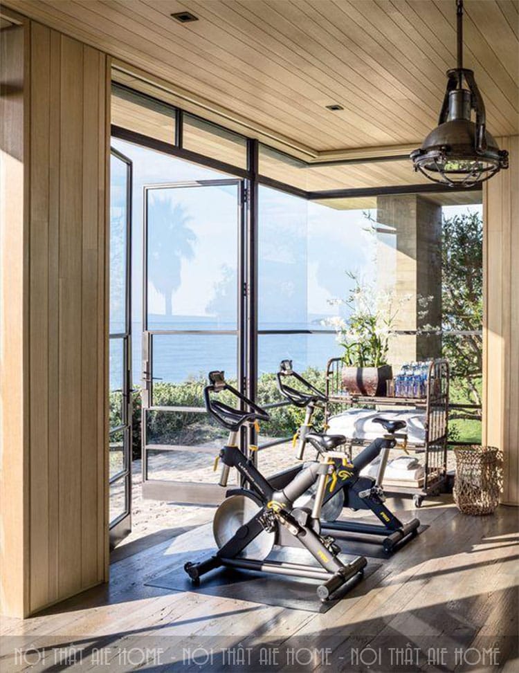Ý tưởng bố trí những không gian dành riêng cho thiết bị tập gym hay yoga khi thiết kế khách sạn