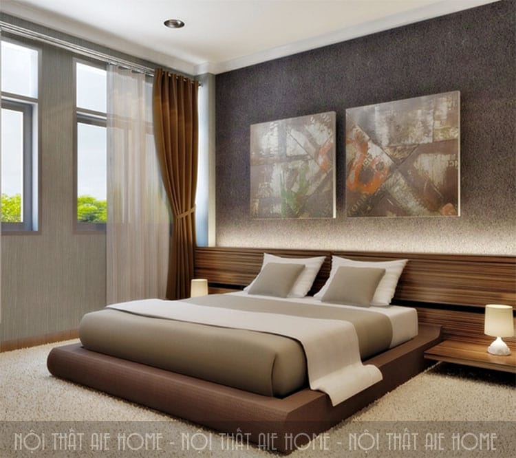 Thiết kế nội thất phòng ngủ đơn khách sạn
