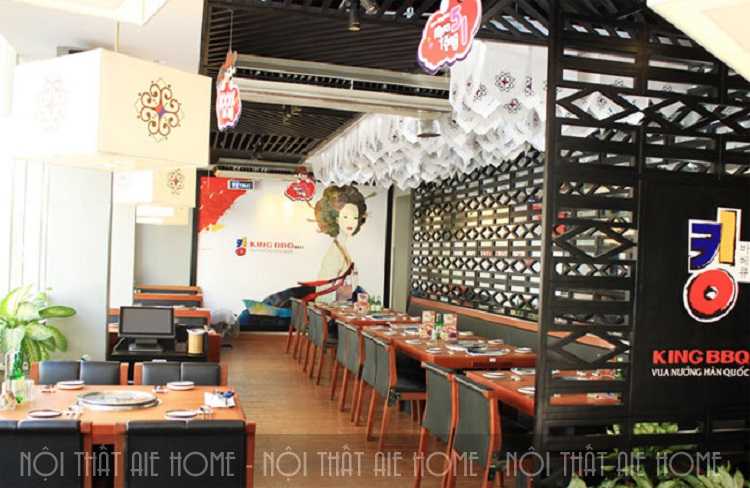 Thiết kế nhà hàng king BBQ