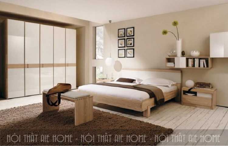 Hình ảnh phòng ngủ của chung cư thiết kế theo phong cách Hàn Quốc