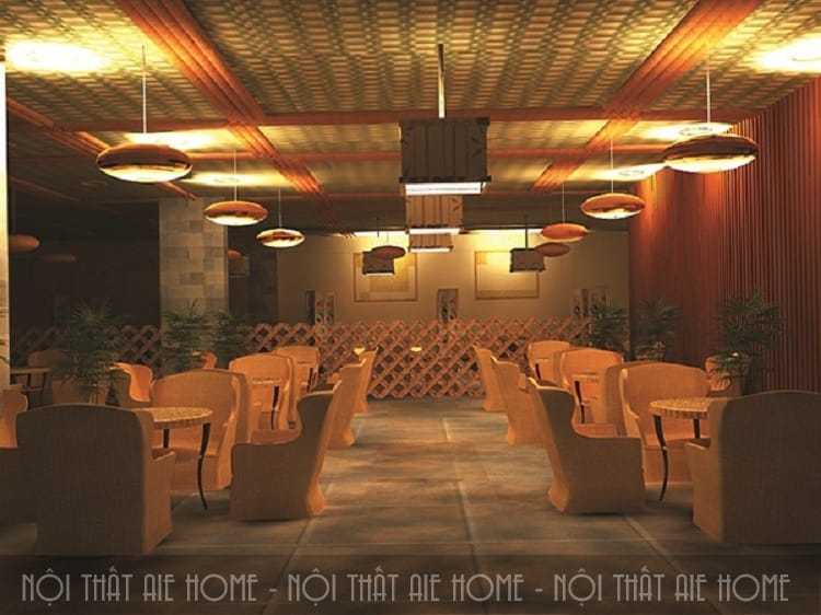 mẫu thiết kế quán cafe 6