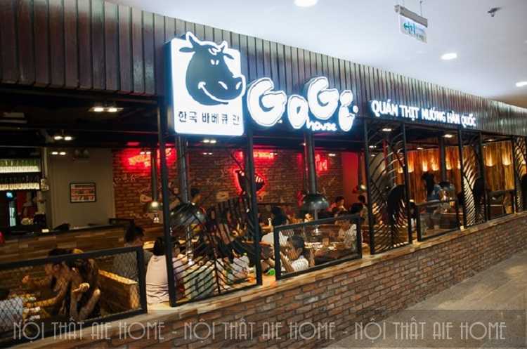 Thiết kế nhà hàng Gogi House