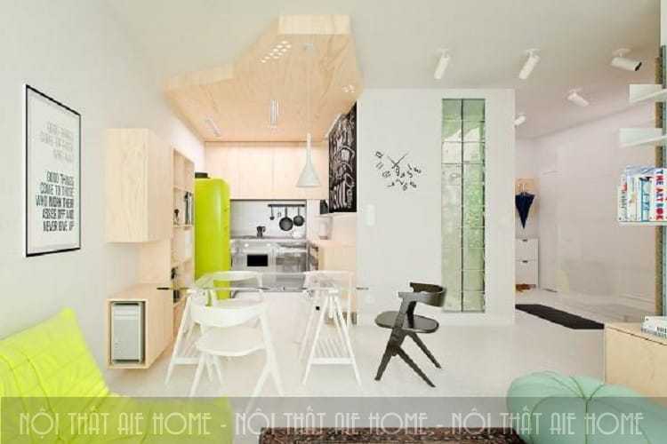 Giải pháp thiết kế nội thất chung cư nhỏ 50m2 tiện nghi cho các ...