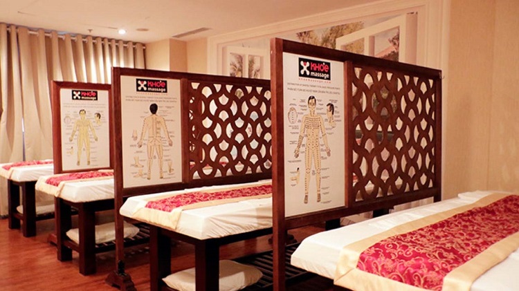 Không gian massage truyền thống được nhiều khách hàng ưa chuộng