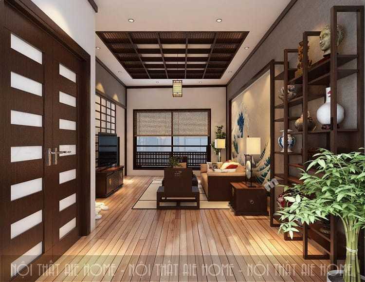 Gợi ý thiết kế nội thất căn hộ 56m2 2 phòng ngủ đẹp nhất 2023 - Nội Thất  Đương Đại