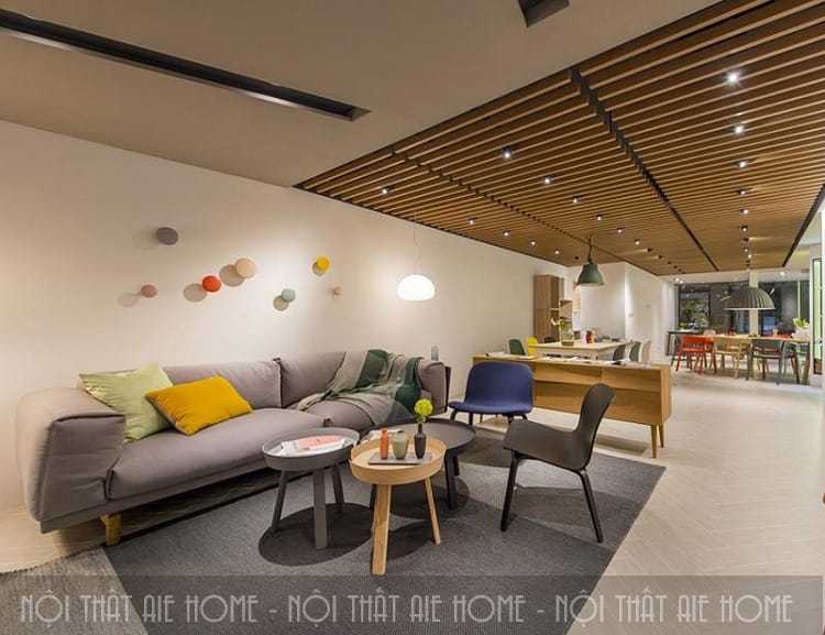 Thiết kế nội thất chung cư theo phong cách hiện đại kiểu Hàn Quốc