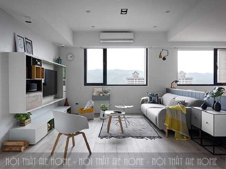 Căn hộ chung cư 64m2 được thiết kế theo phong cách vintage nhẹ nhàng