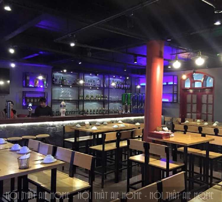 Thiết kế nhà hàng hải sản Garden