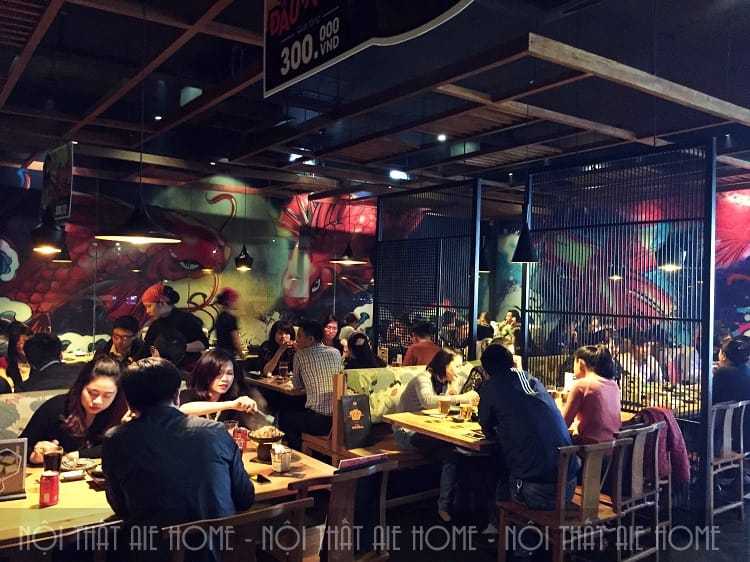 Thiết kế nhà hàng Nhật Bản