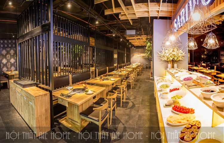 Thiết kế nhà hàng Sariwon