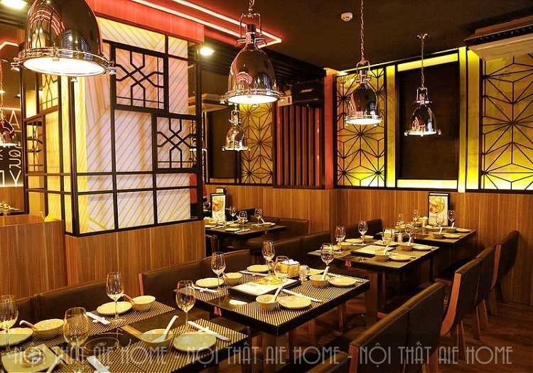 Thiết kế nội thất nhà hàng Hàn Quốc
