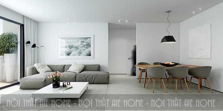 Thiết kế chung cư 60m2 sẽ giúp nâng cao giá trị cho căn hộ có diện tích hơi khiêm tốn