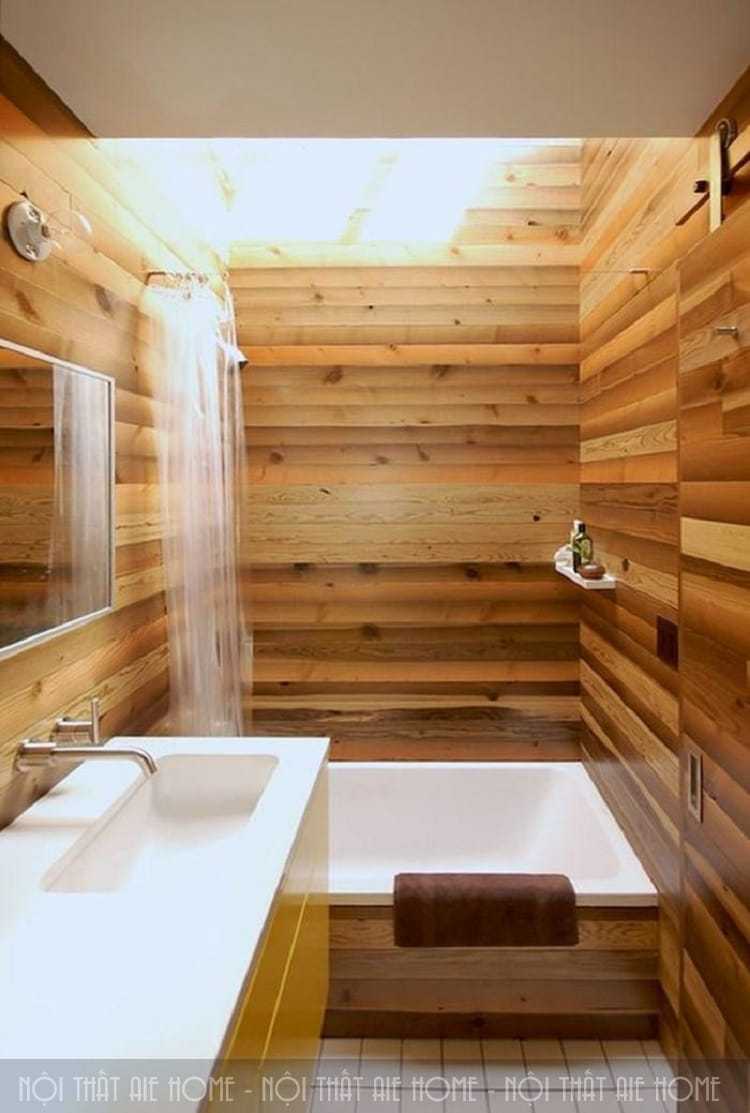 Phong cách phòng tắm tối giản của người Nhật Bản