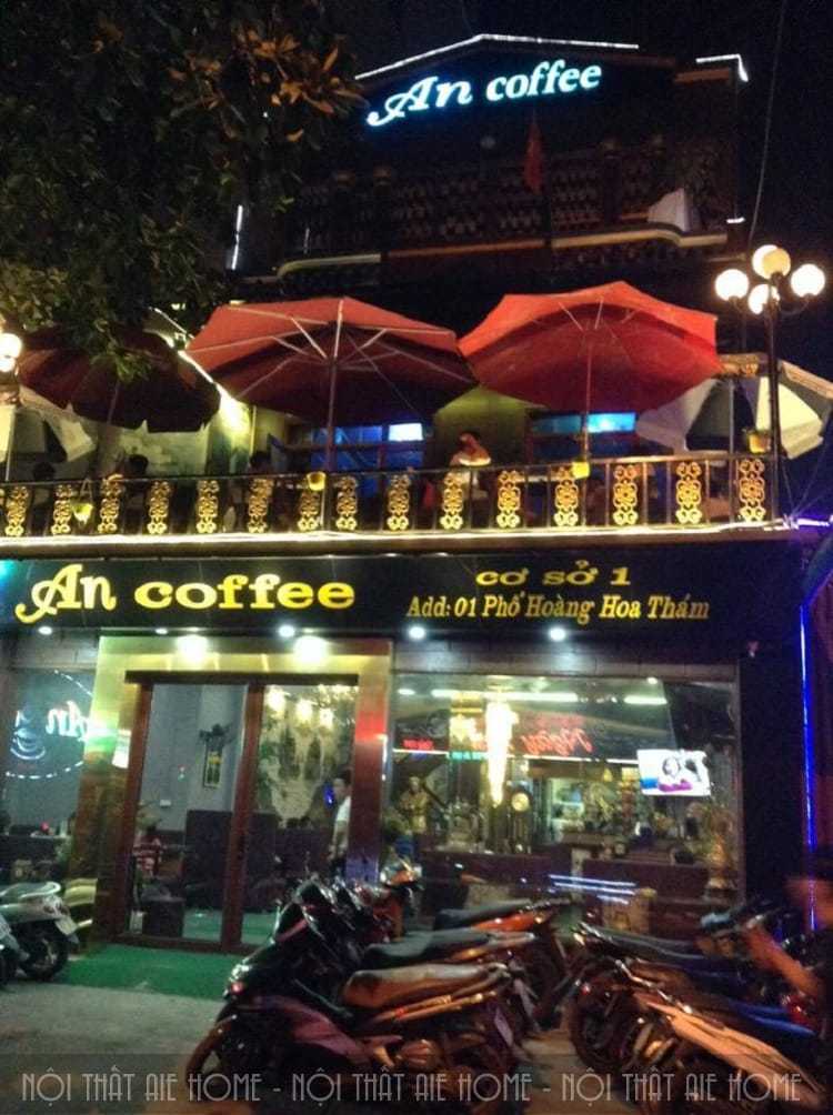 Cơ sở 1 An coffee trên phố Hoàng Hoa Thám