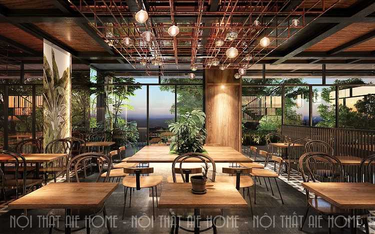 Thiết kế quán cafe tại Hà Nội đang là nhu cầu của rất nhiều chủ đầu tư