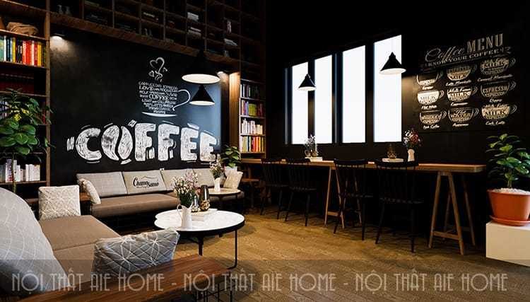 Ý tưởng thiết kế quán cafe theo phục vụ khách trung lưu sẽ mất ít vốn hơn\