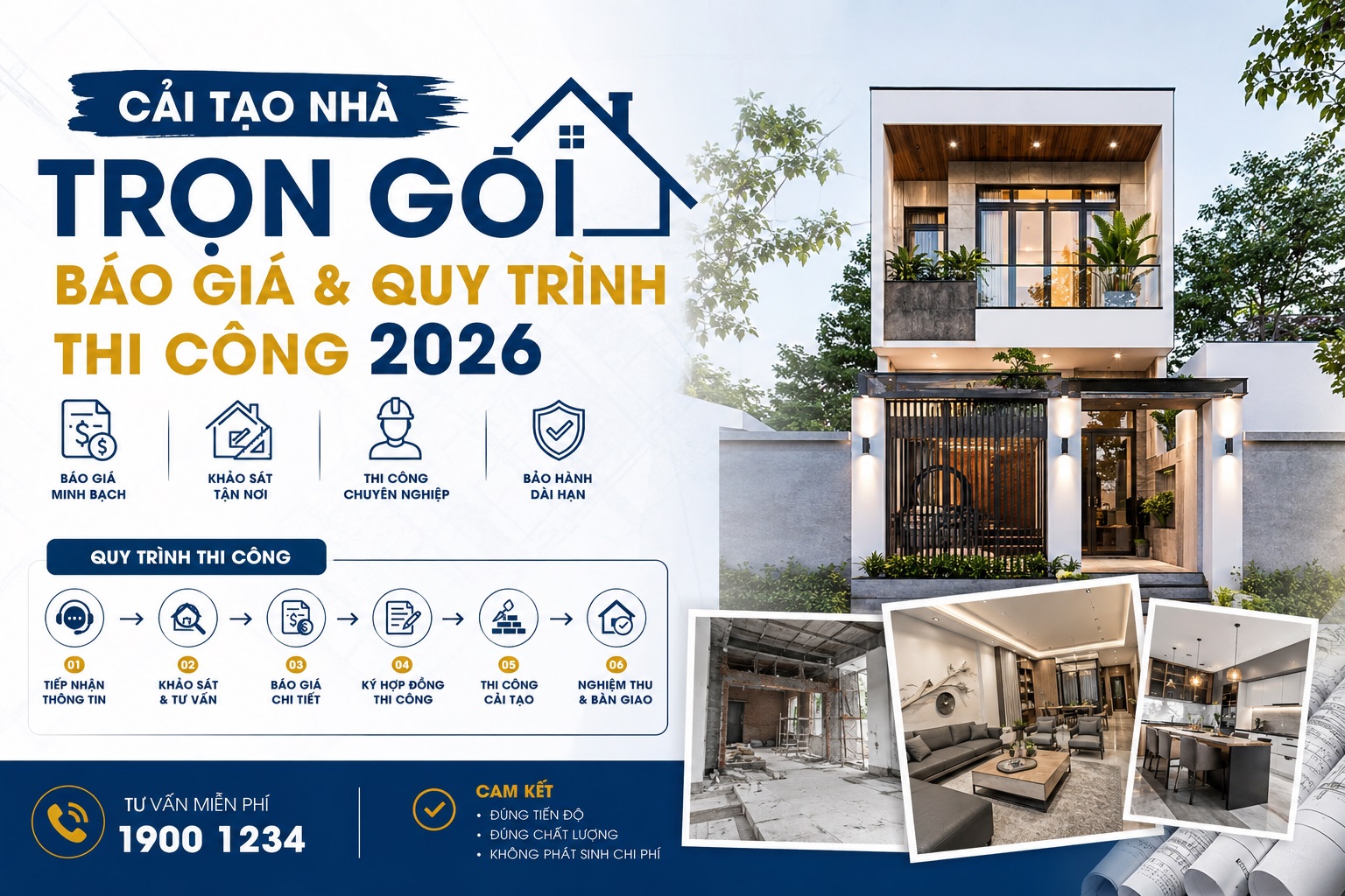 Cải tạo nhà trọn gói