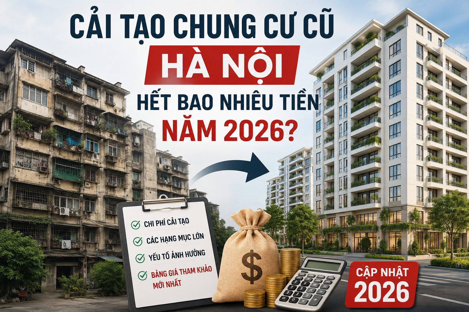 Cải tạo chung cư cũ hà nội