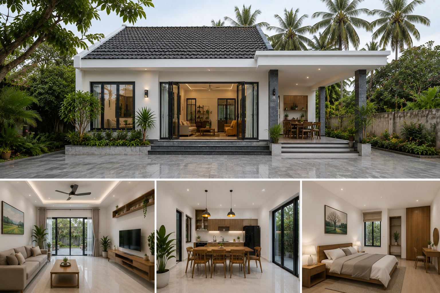 cải tạo nhà cấp 4 hiện đại