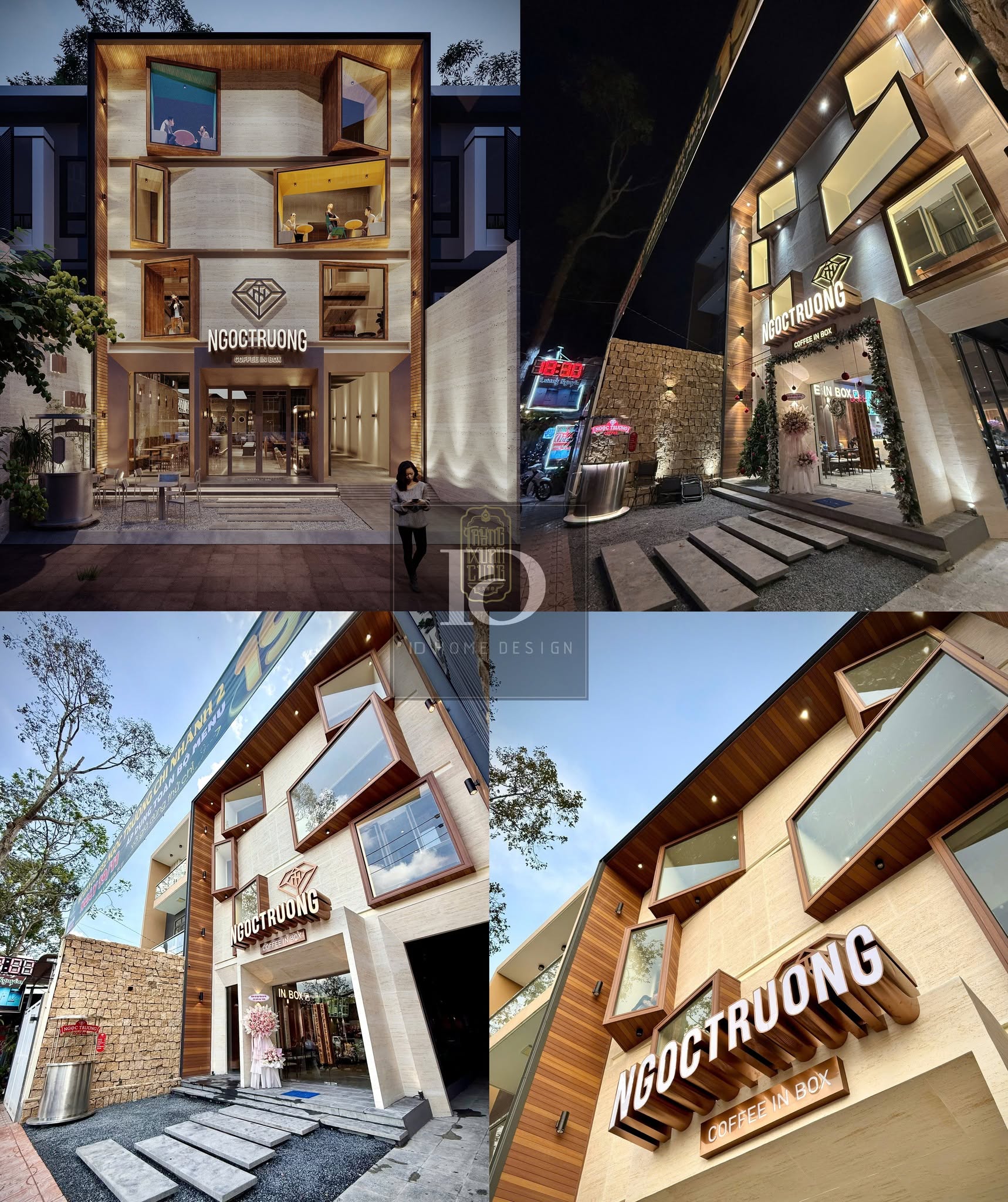 CAFE BOX – Thiết kế & Thi công quán Cafe Hiện Đại