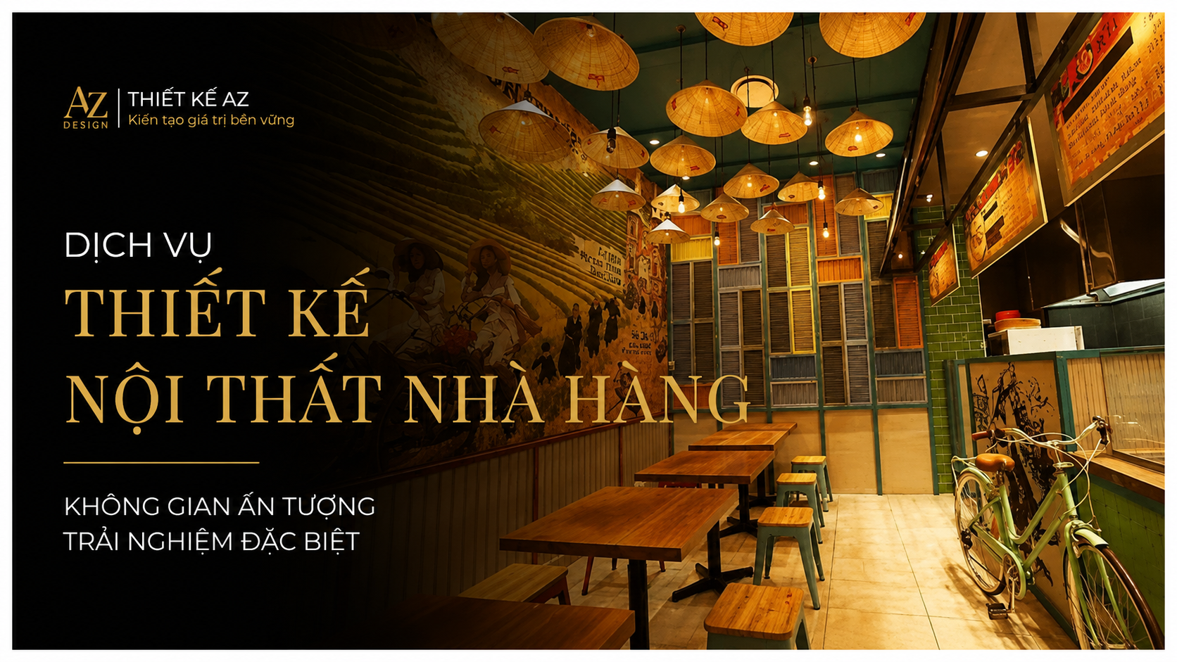 Dịch vụ thiết kế nội thất nhà hàng
