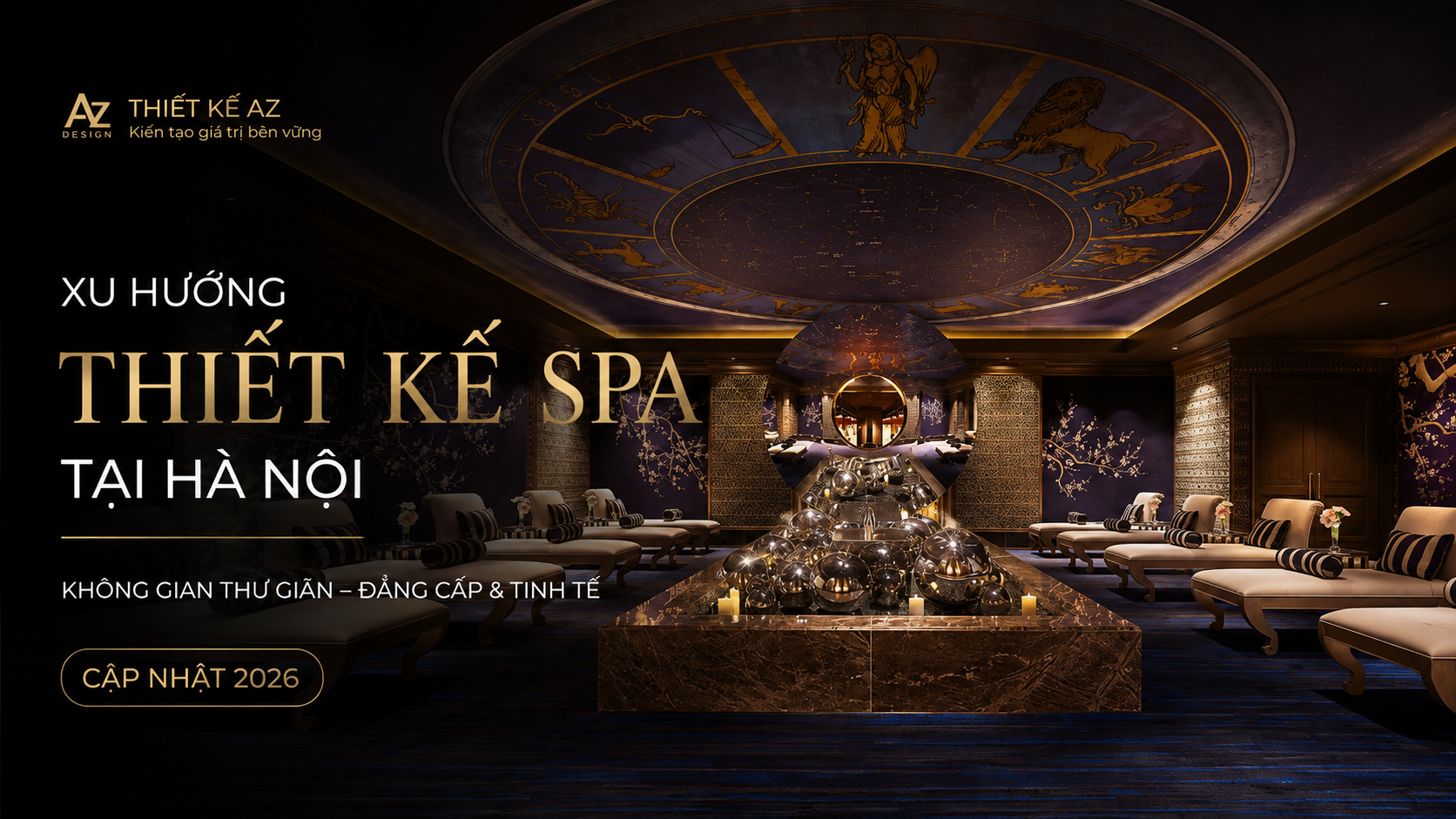 Xu hướng thiết kế spa tại Hà Nội đẹp và chuyên nghiệp nhất 2021