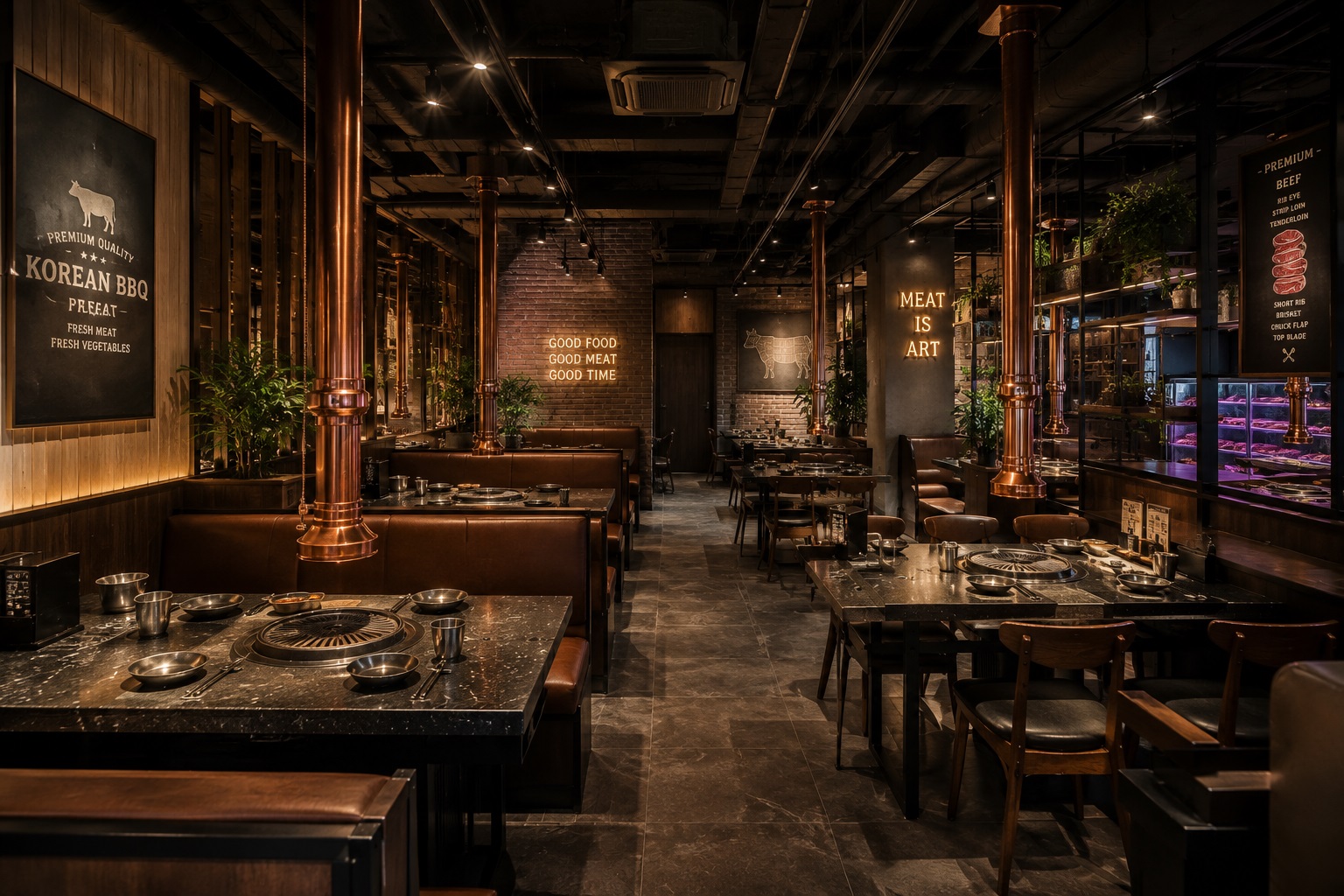 Thiết kế nhà hàng king BBQ