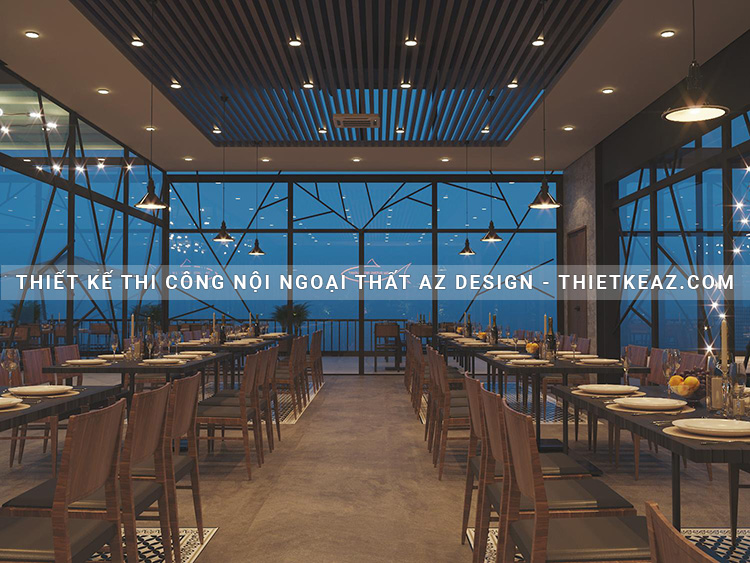 Thiết kế nhà hàng hải sản Đại Dương
