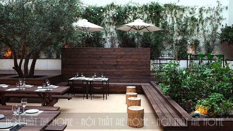 5 bí kíp thiết kế nhà hàng sân vườn đẹp lung linh