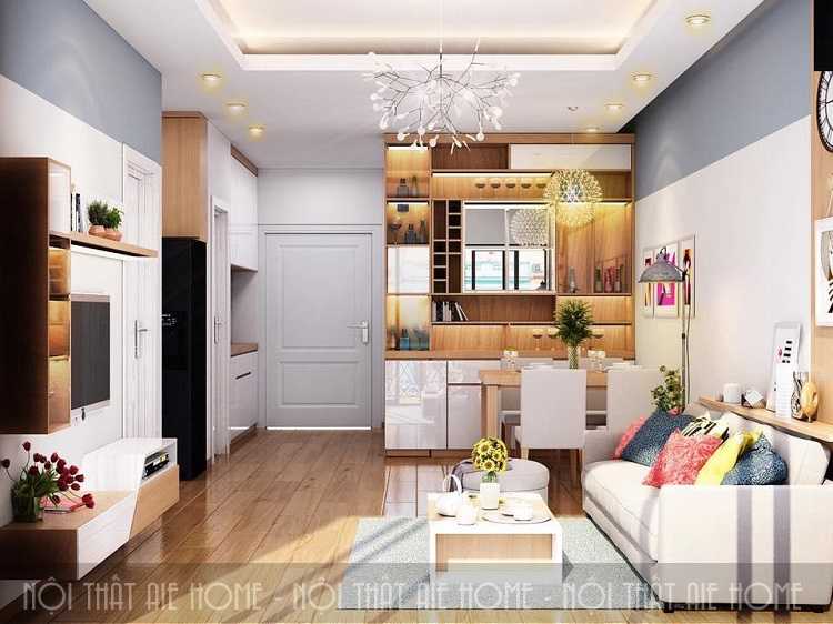 Thiết kế nội thất chung cư 90m2 siêu rộng - Nội Thất Viễn Đông