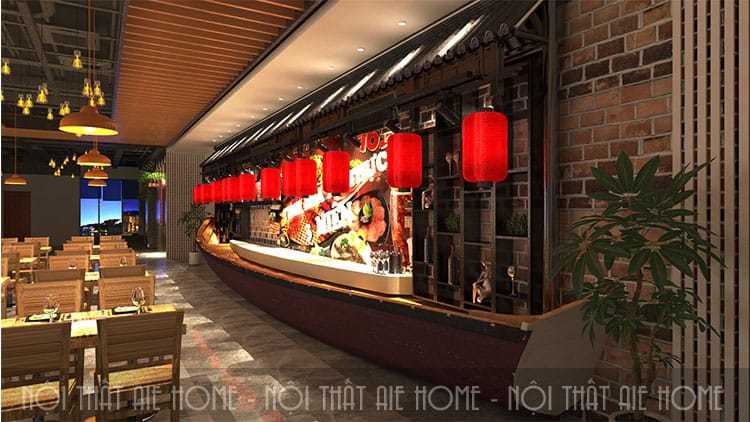 Thiết kế nhà hàng ẩm thực 3 miền Nha Trang