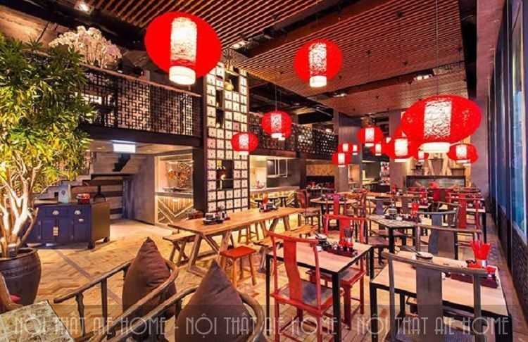 2 phong cách thiết kế nhà hàng Trung Hoa ấn tượng nhất hiện nay