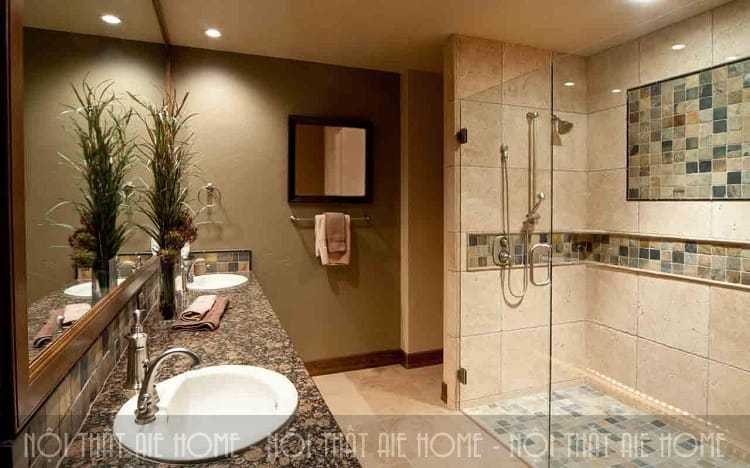 Thiết kế phòng tắm khách sạn sang trọng, tiện nghi với chi phí hợp lý